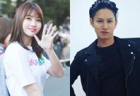 TWICE Momo and Boyfriend Heechul TWICE Momo and Boyfriend Heechul