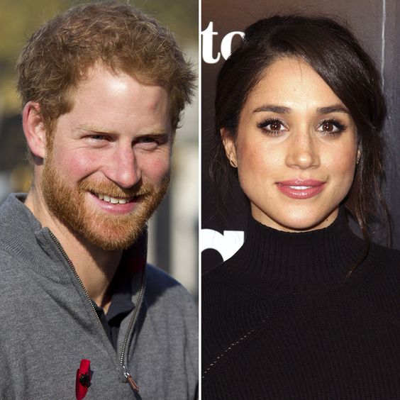 Prince Harry with Meghan Markle