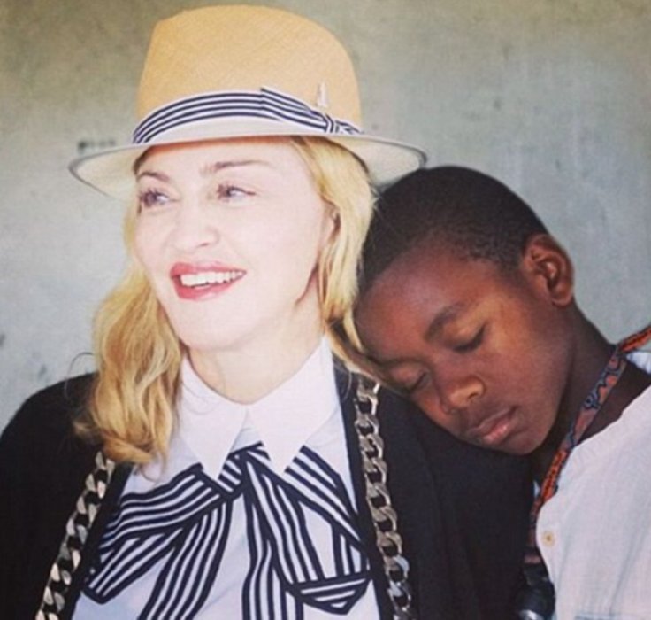 David Banda and Madonna