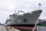Iranian Navy WarShip Sinks 