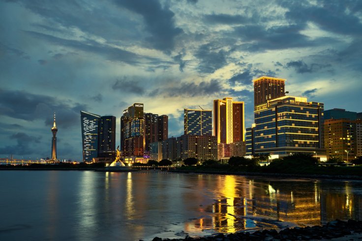 Macau city skyline