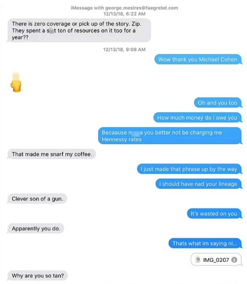Hunter texts Hunter texts
