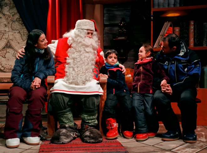 A visit to the Lapland home of Santa Claus in Finland