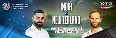 India vs New Zealand Live WTC Final