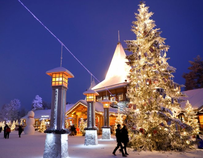 A visit to the Lapland home of Santa Claus in Finland