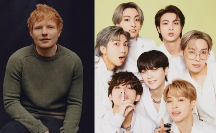 Ed Sheeran BTS Ed Sheeran BTS