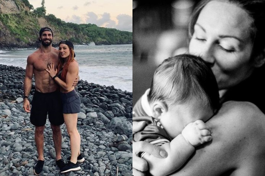 Becky Lynch Shares Rare Photos of Daughter Roux to Celebrate