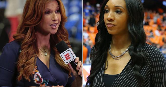 Rachel Nichols and Maria Taylor 