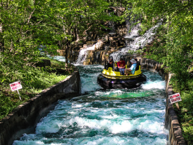 Raging River ride