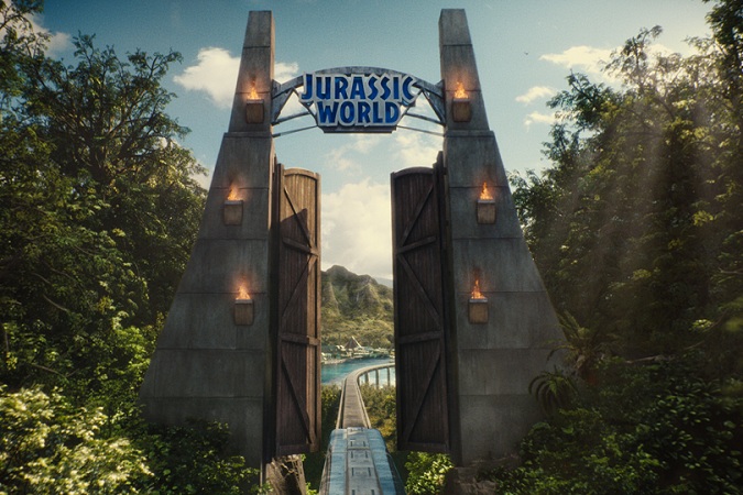 Jurassic World gate