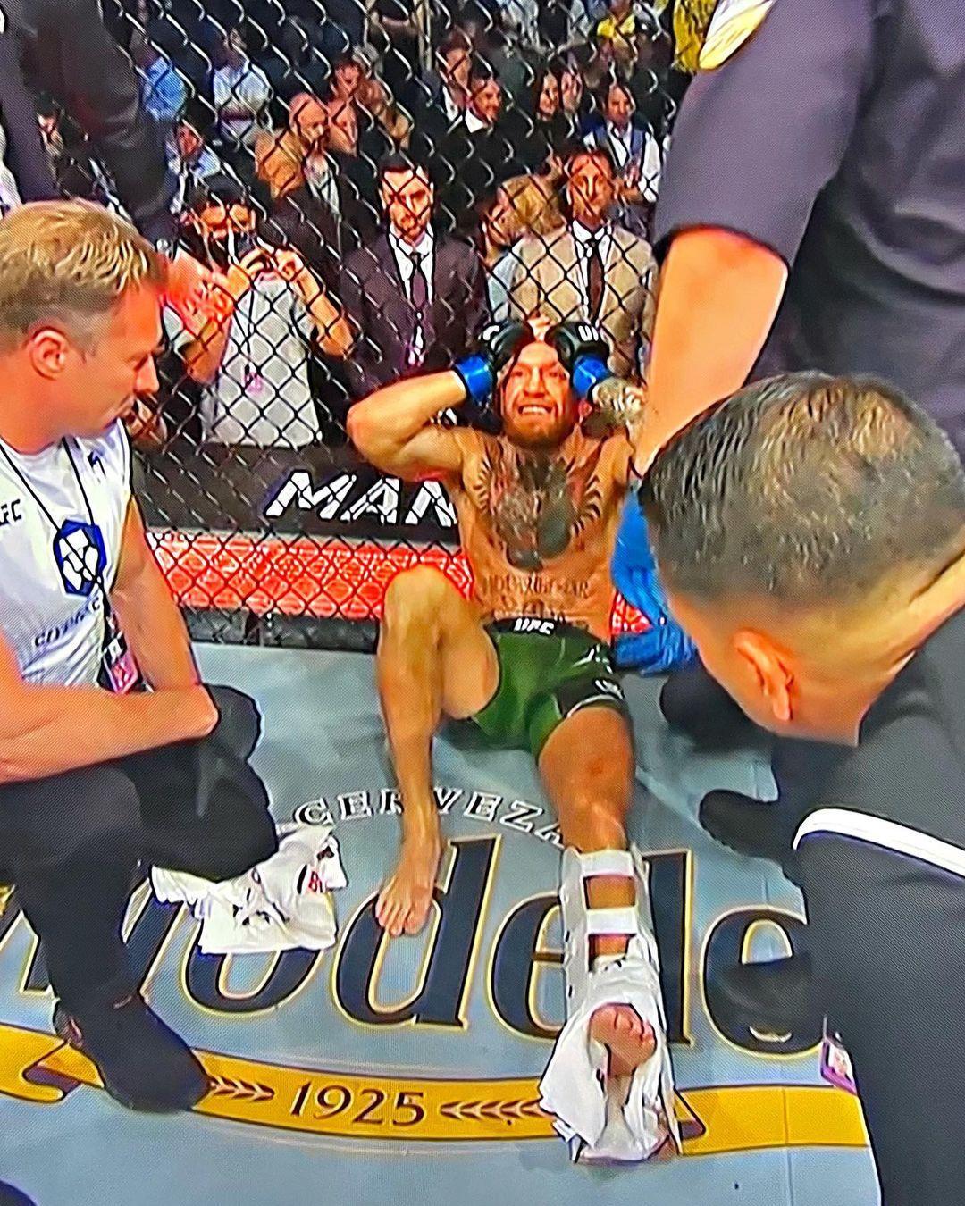 Conor McGregor Suffers Horrific Broken Ankle; Career in