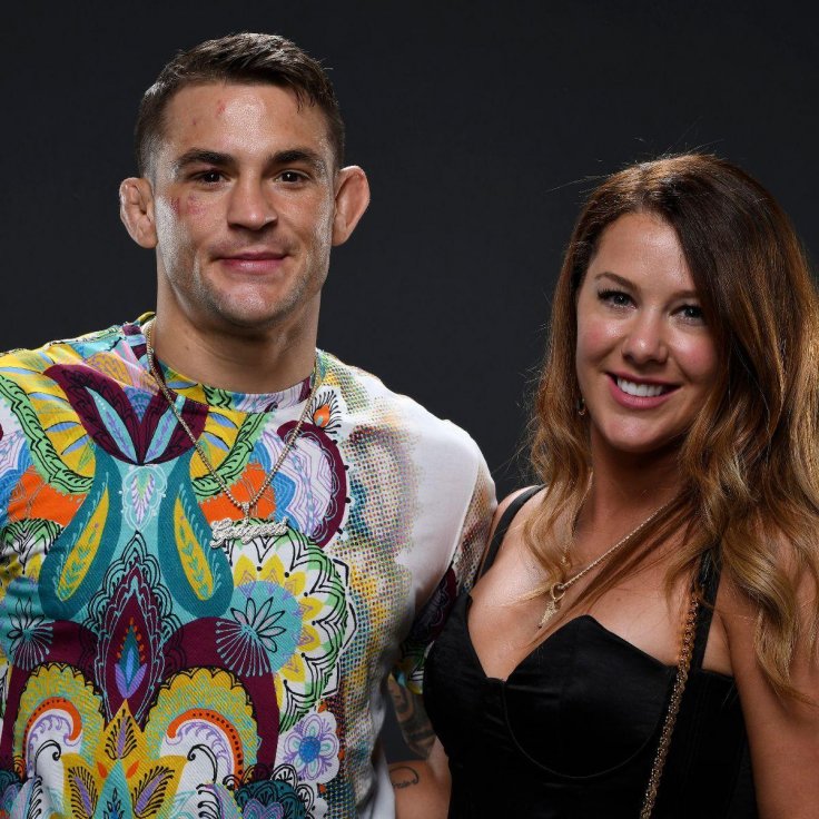 Poirier with his wife Jolie