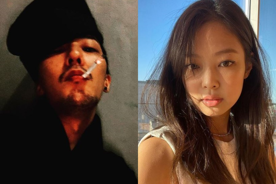 G-Dragon and Blackpink's Jennie