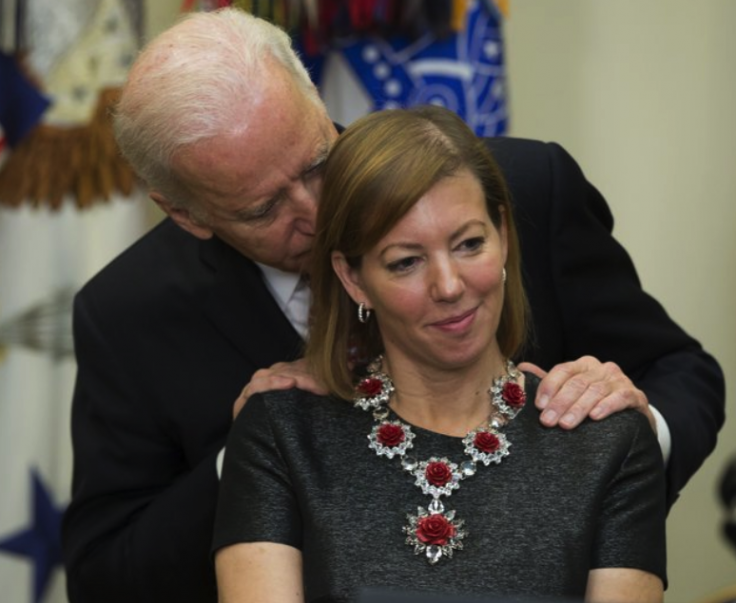 Biden and Stephanie Carter