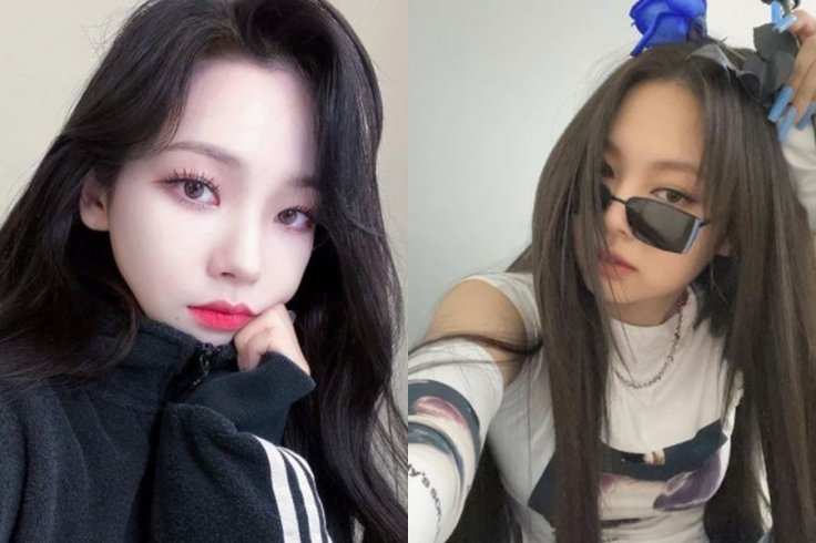 Aespa's Karina and Blackpink's Jennie Aespa's Karina and Blackpink's Jennie