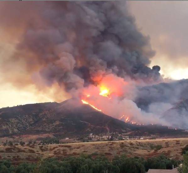 Yucaipa wildfire Yucaipa wildfire