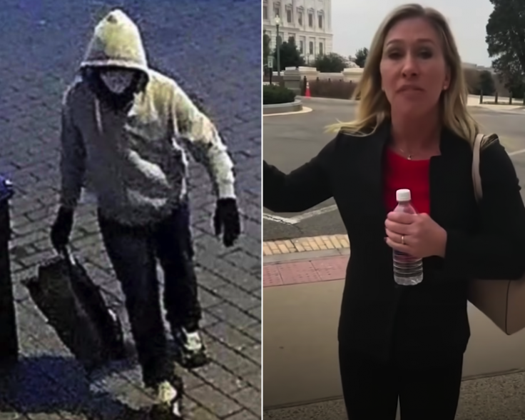 Pipe bombing suspect and Marjorie Taylor Greene Pipe bombing suspect and Marjorie Taylor Greene