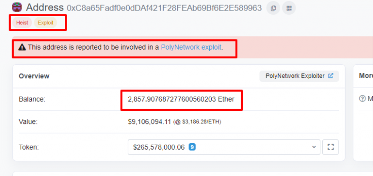 Poly Network $600 Million Hackers Cryptocurrency Scam Poly Network $600 Million Hackers Cryptocurrency Scam