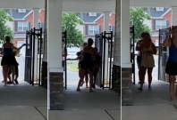 Woman assaults minor Woman assaults minor