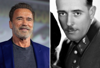 Arnold Schwarzenegger and Gustav Schwarzenegger Arnold Schwarzenegger and Gustav Schwarzenegger