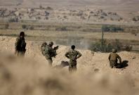 Afghan soldiers taking on Taliban