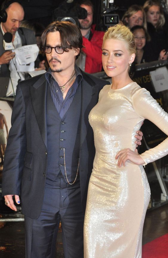 Johnny Depp and Amber Heard