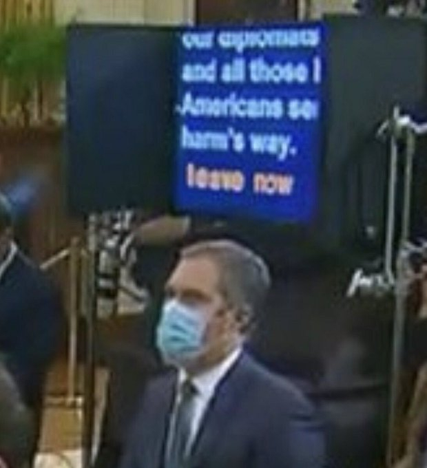 Biden teleprompter