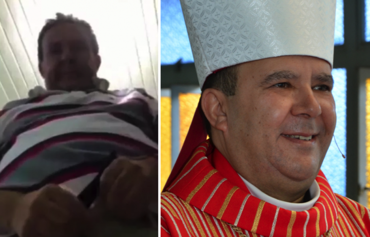 Pope Francis replaces bishop after leaked video shows him semi-naked with another man Masturbating
