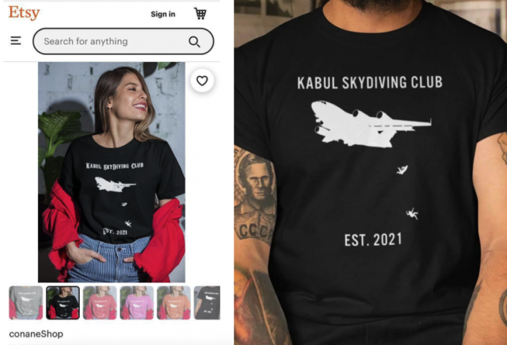 Kabul Skydiving Club t-shirt