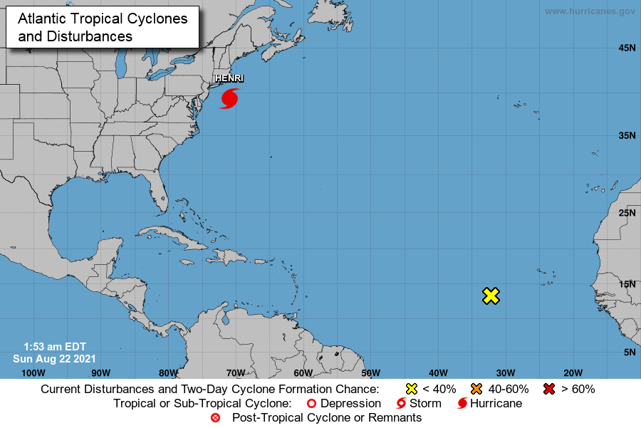 Hurricane Henri / US authorities downgrade Hurricane "Henri" to a tropical ... - Henri strengthened into a hurricane saturday morning — and will perhaps become new england's first in 30 years.