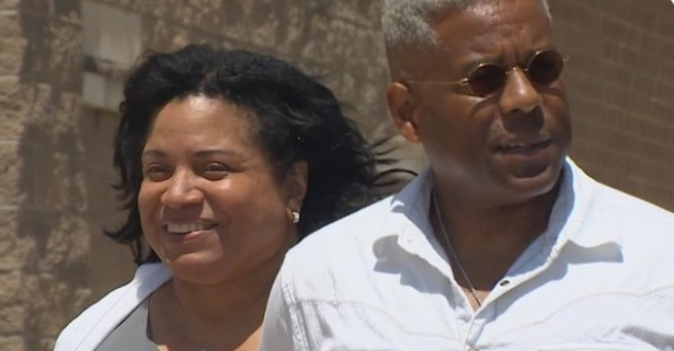 Allen West with his wife Angela Graham-West