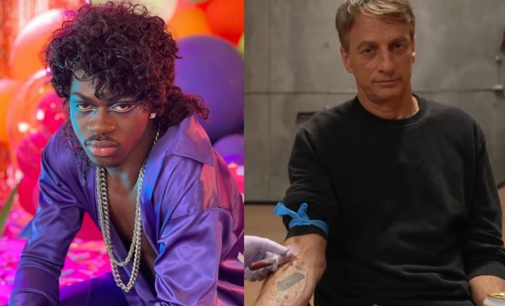 Lil Nas X and Tony Hawk Lil Nas X and Tony Hawk