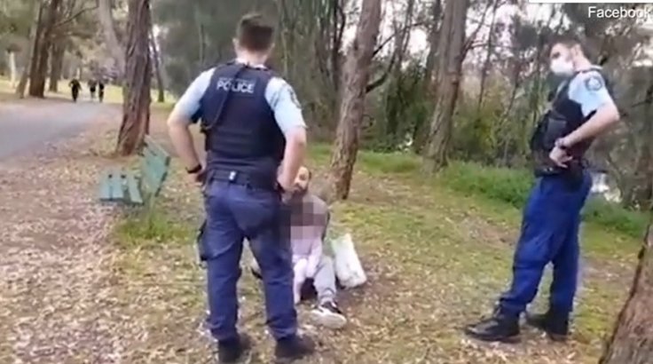 Cops Arrest Man for Not Wearing Mask Cops Arrest Man for Not Wearing Mask