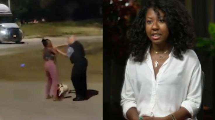 Black Woman attacked on beach Black Woman attacked on beach