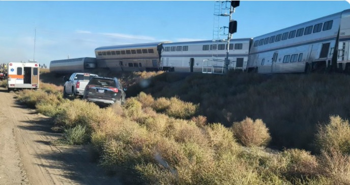 Amtrak train derailment