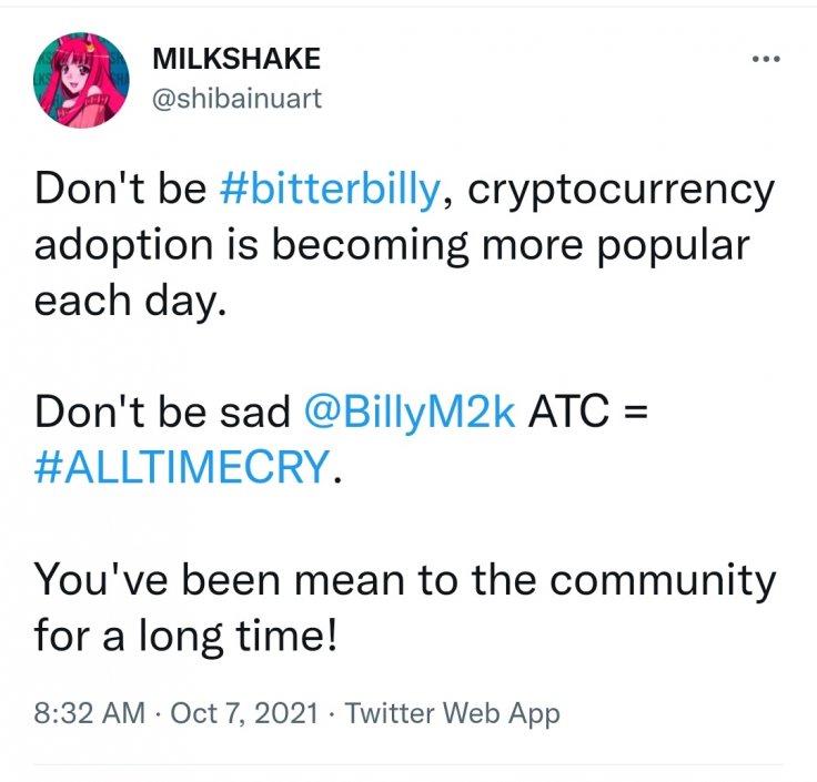 Shiba Inu slams Dogecoin Billy Markus