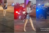 White woman hurls N-word at Black cop White woman hurls N-word at Black cop