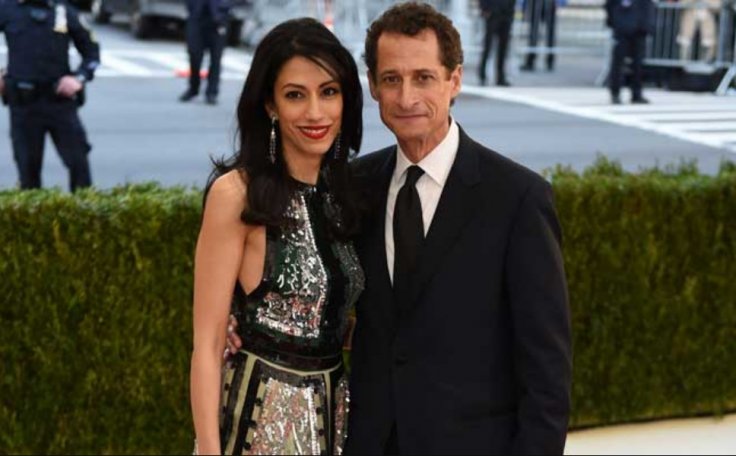 Huma Abedin with former husband Anthony Weiner 