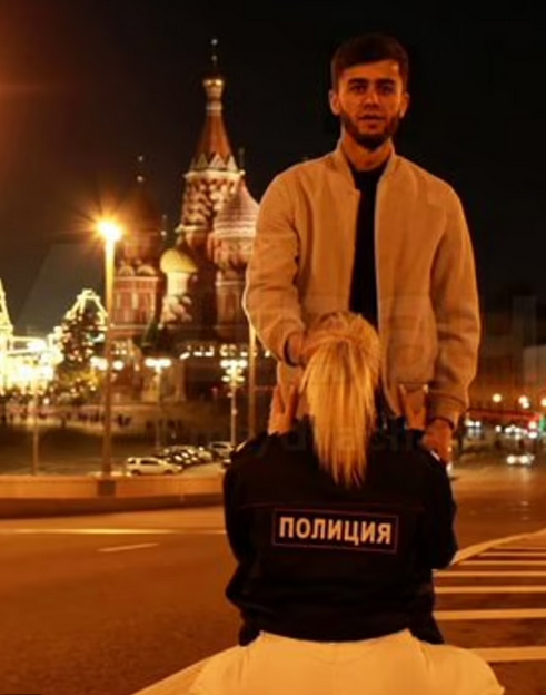 Tiktoker Ruslan Murodzhonzoda and girlfriend Anastasia Chistova