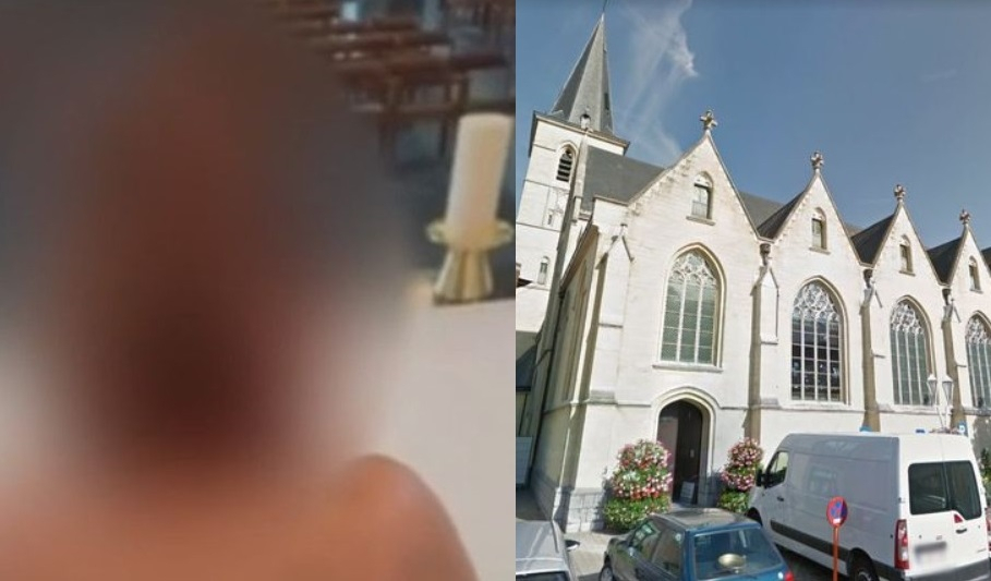 HOT SCANDAL IN BELGIUM FOR A SEX VIDEO RECORDED IN THE CHURCH OF BREE NUDE