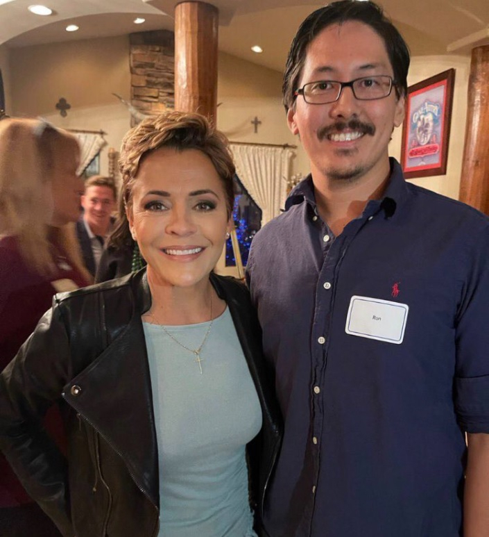Kari Lake was seen having dinner with Ron Watkins Kari Lake was seen having dinner with Ron Watkins