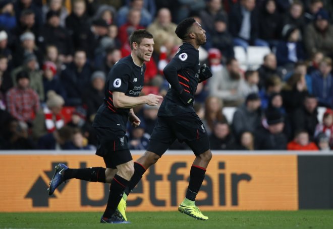 James MIlner-Daniel Sturridge James MIlner-Daniel Sturridge
