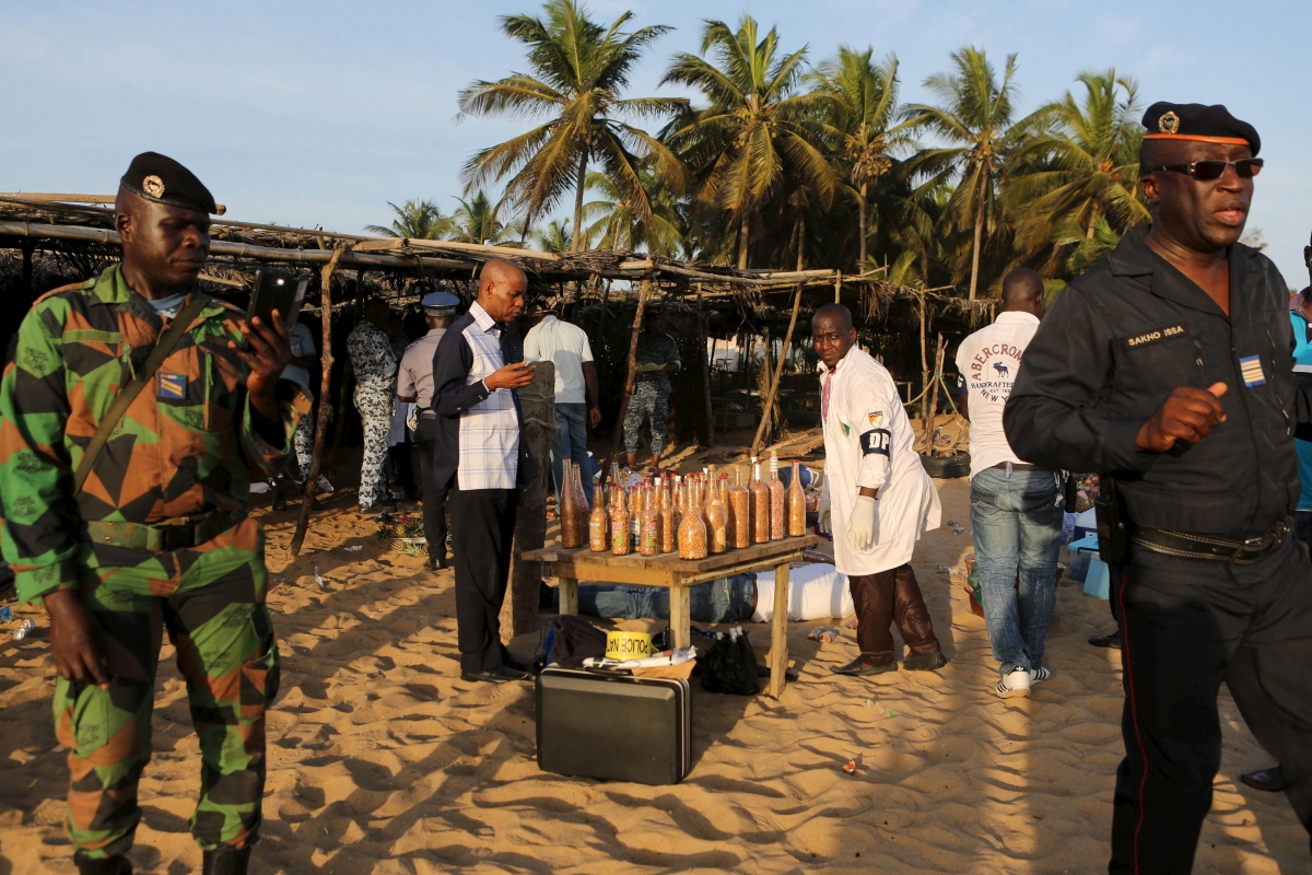 Al-Qaeda attack on Ivory Coast beach resort kills 16 including 4 Europeans