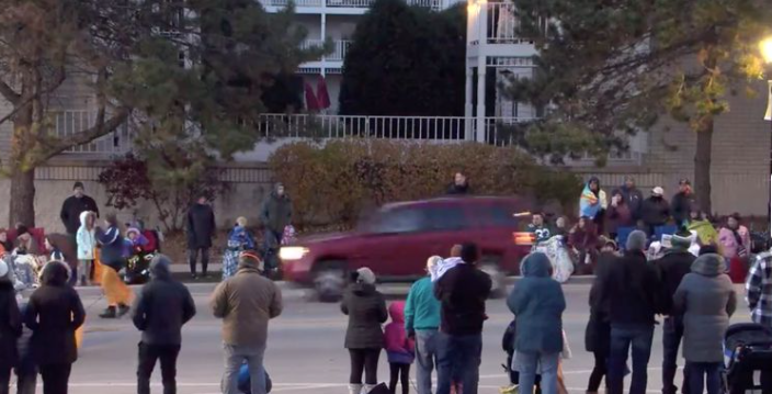 SUV runs through Wisconsin Christmas parade