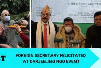 Indian Foreign Secretary gets rousing welcome in home town Darjeeling