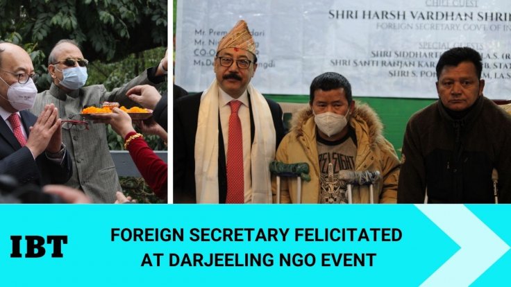 Indian Foreign Secretary gets rousing welcome in home town Darjeeling Indian Foreign Secretary gets rousing welcome in home town Darjeeling
