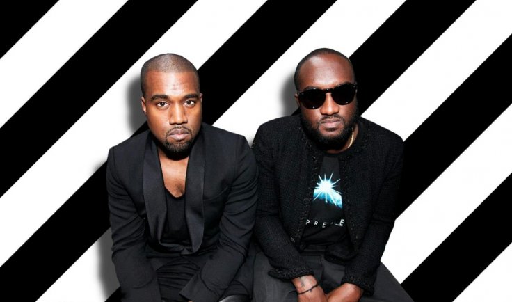 Virgil Abloh with Kanye West