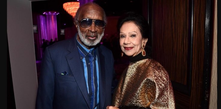 Clarence Avant with wife Jacqueline Avant
