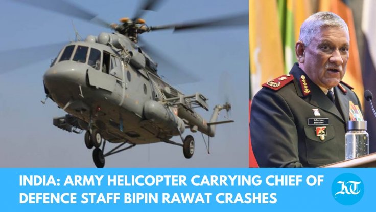 General Bipin Rawat (image courtesy: Twitter)