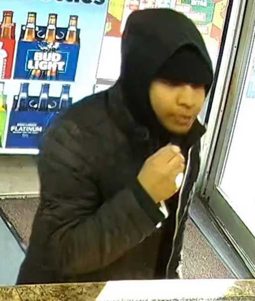 Suspect caught in CCTV footage